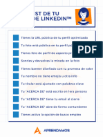 Checklist de Tu Perfil de LinkedIN