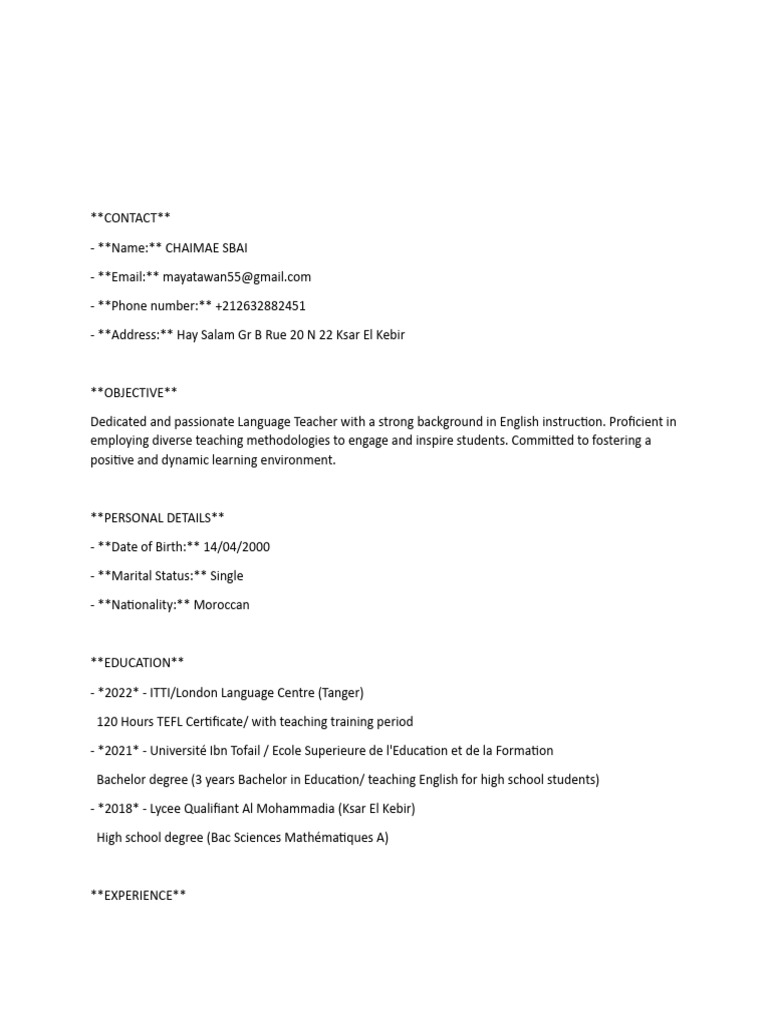 Document pdf language education lesson plan