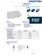 SC Fiber Adapter