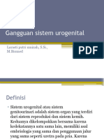 Gangguan Sistem Urogenital 1