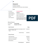 Nota Pembayaran LCD HP X360