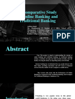 A Comparative Study of Online Banking and Traditional Banking Manishankar&Subash