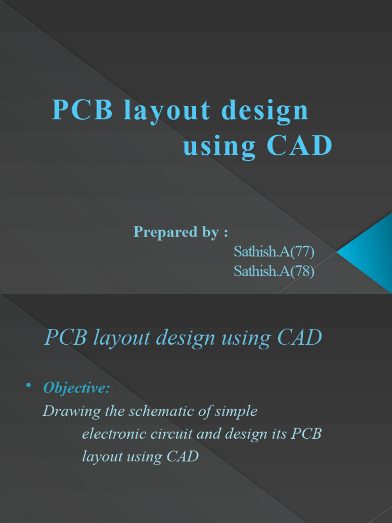 PCB Layout Design Circuit Diagram