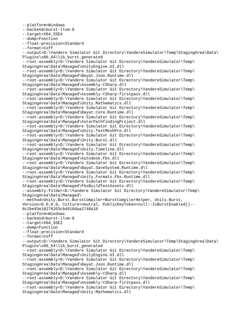 lib_burst_generated PDF Computer Science Software Development