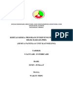 Kertas Kerja Program Intervensi Pentaksiran: Bilik Darjah (PBD) (Semua Panitia & Unit Kaunseling)