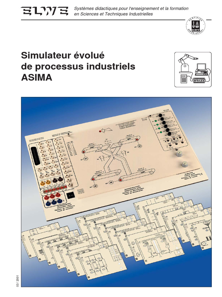 Simulateur ASIMA pour processus industriels | PDF | Automate ...