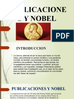 Publicaciones y Nobel