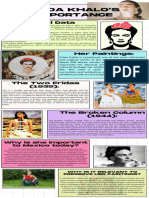 Frida Khalo Infographic