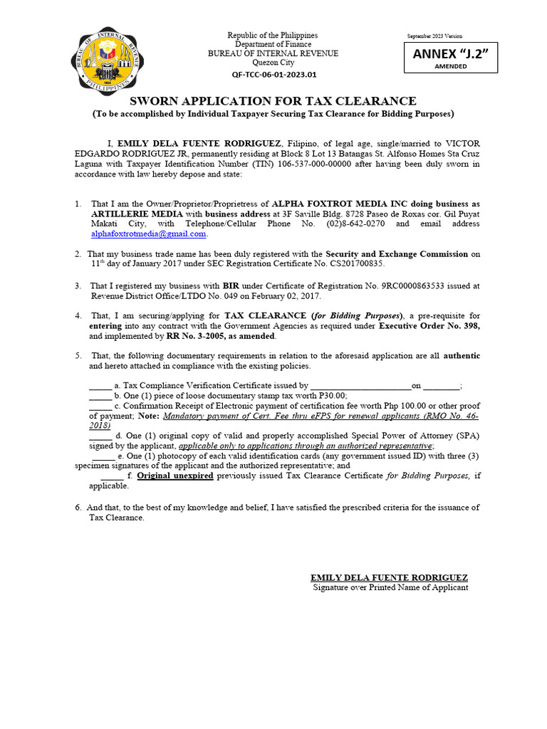 sworn-application-for-tax-clearance-for-bidding-purposes-edr-pdf