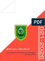 Rencana Strategis: Dinas Koperasi, Perindustrian Dan Perdagangan Kabupaten Berau