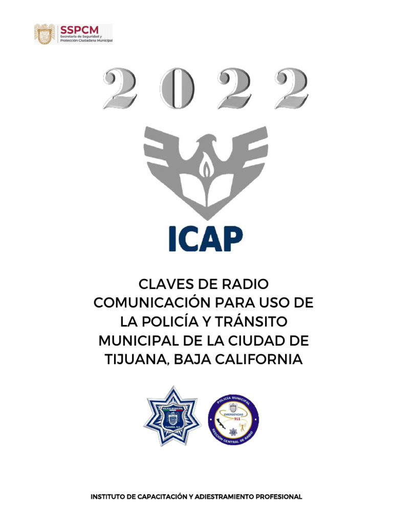 Claves de Radio Comunicación 2022 PDF Policía Desviación (sociología)