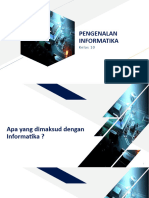 Pengenalan Informatika