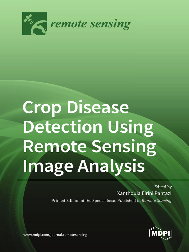 Crop disease detection using remote sensing image analysis pdf