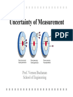 Lecture - Uncertainty of Measurement
