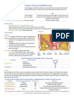 Abscesos y Fístulas Anorrectales