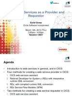 CICS Web Services As A Provider and Requestor