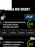 QUIZ MOLUSCOS 2 Ano