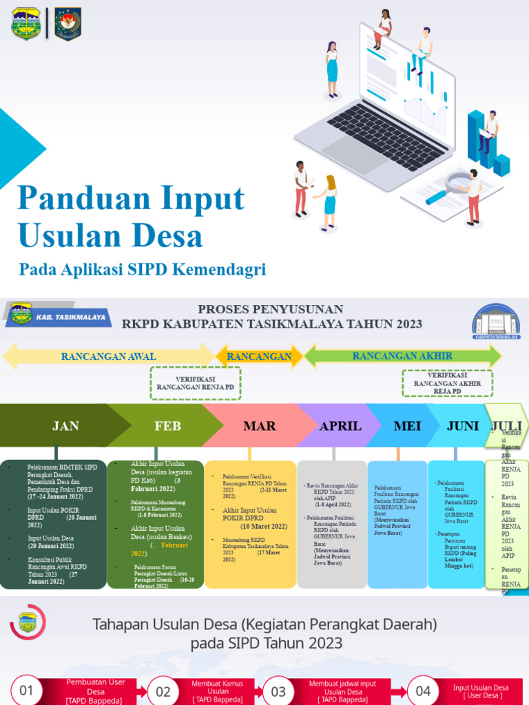 Panduan Usulan Desa pada SIPD 2023 | PDF