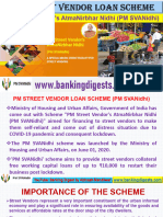 PM Street Vendor Loan Scheme