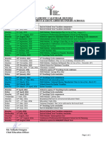 Academic Calendar 2023 2024 - Secondary - Official