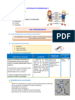 D3 A1 SESION CT. Las Articulaciones