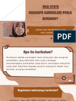 Aksi Nyata Mengapa Kurikulum Perlu Berubah Anika Dwi