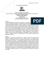 Reporte 1. Hidrólisis de Carbohidratos