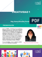 Creatividad 1 Semana 01 IGF2301