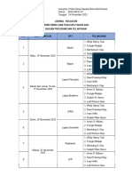 Jadwal Monev Di Upt November