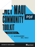 Dot NET MAUI Community Toolkit Succinctly