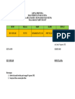 Jadwal Piket PBD