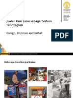 99-150 Cornerstone Design - Improving Food Stall As An Integrated Approach