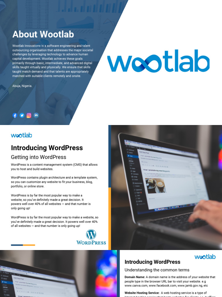 Introduction to WordPress Basics | PDF | Word Press | Websites