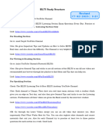 IELTS & GRE Study Structure