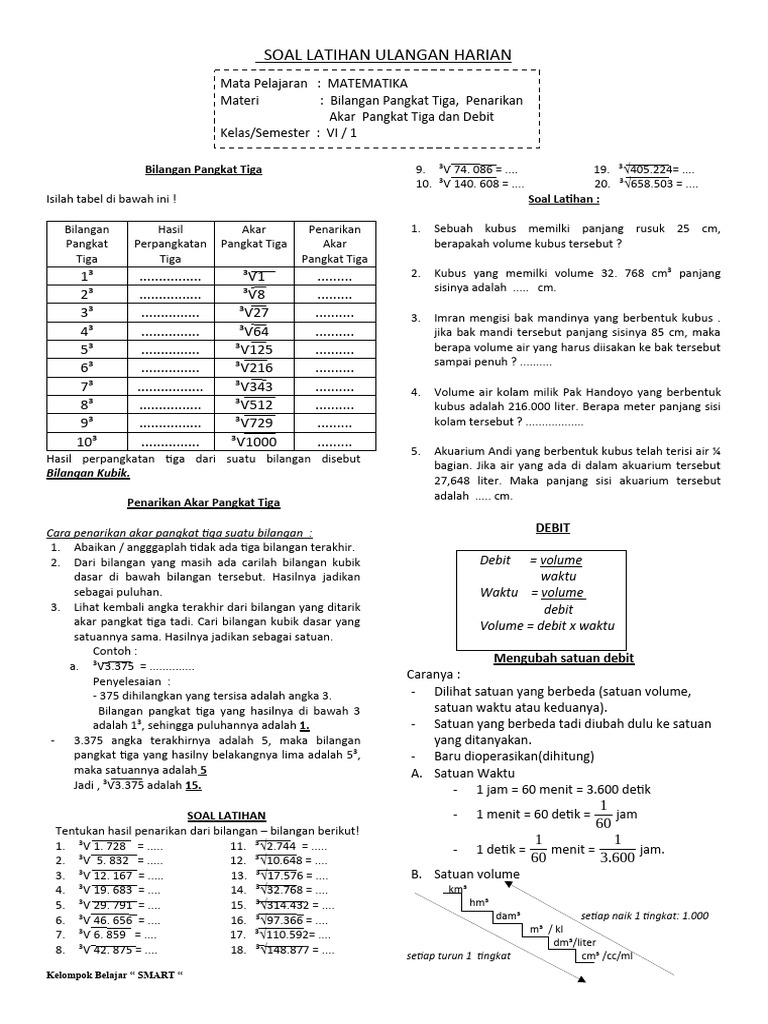 Menguasai Matematika Kelas 3 SD: Panduan Latihan Soal UKK yang Efektif