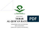Grand Design Tebar Al-Qur'an Batch #1