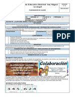 Planeador de Clases Matematicas 4º Octubre