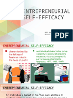 ENTREPRENEURIAL Self Efficacy