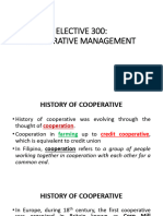 History of Cooperative