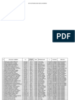 Data de Prosecucion Ceib El Nazareno Nuevo