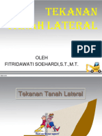 Pertemuan 9 - Tekanan Tanah Lateral