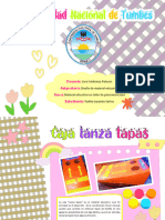 Caja Lanza Tapas en Taller de Psicomotricidad