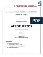 Proyecto Aeropuertos Avance 2° Parcial Equipo 1