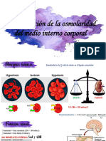 Regulación de La Osmolaridad