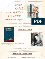 The Great Gatsby New