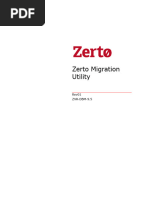 Zerto Migration Utility 9-5-2023