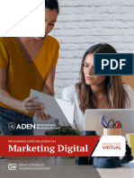 Programa Especializado en Marketing Digital