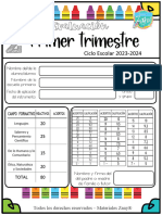 Examen Primer Trimestre - Segundo - Ciclo 23 - 24