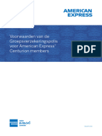 Verzekeringsvoorwaarden 201903 Amex Centurion Card