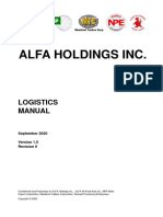 AHI Logistics Manual - V1.0